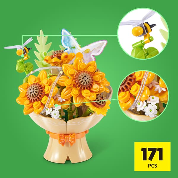 Max Premium Bouquets LED Gul