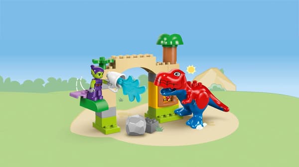 LEGO® Marvel Dinosaur Spidey-Rex mod Green Goblin 10463