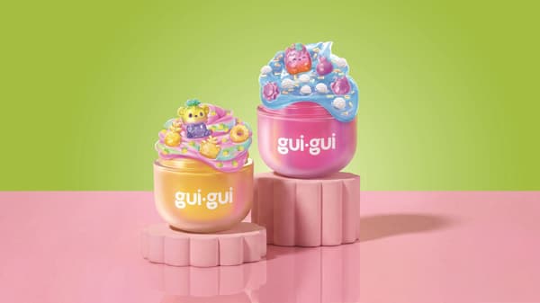 Gui Gui Slime Deluxe Twin Pack Fruity Glow