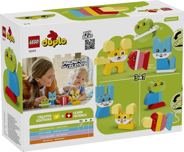 LEGO® DUPLO 3 i 1 Kreative søde kæledyr 10477