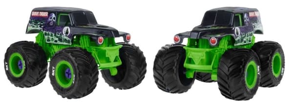 Monster Jam Mechanix 2-pack Megalodon/Grave Digger 1:32