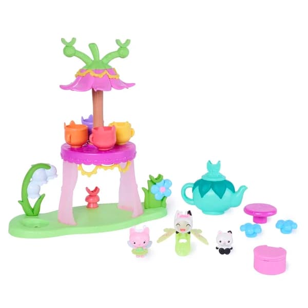 Gabby's Dollhouse Flutter-riffic Tea Party Lekset