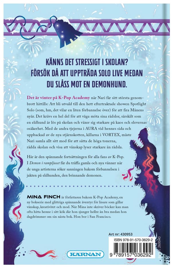 K-Pop Academy Demon i Rampljuset Bok 2