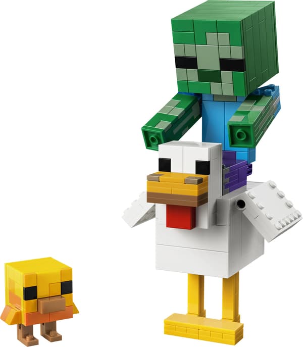 LEGO® Minecraft Kyllingrytter 21582