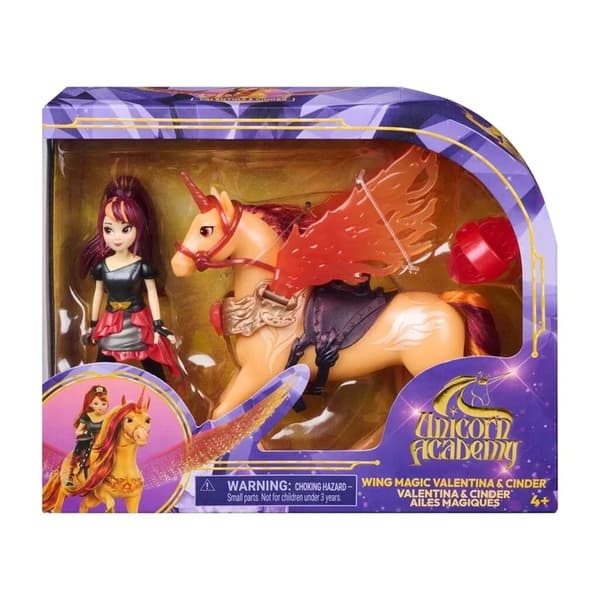Unicorn Academy Wing Magic Valentina & Cinder