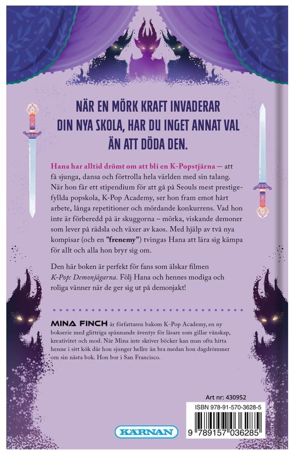 K-Pop Academy Skuggornas Scen Bok 1