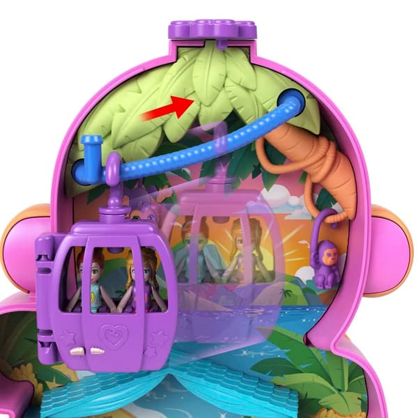 Polly Pocket Momma Monkey & Baby