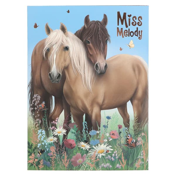 Miss Melody Brevpapper i mapp Hästar