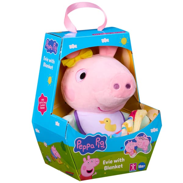 Peppa Pig pehmolelu Evie ja viltti