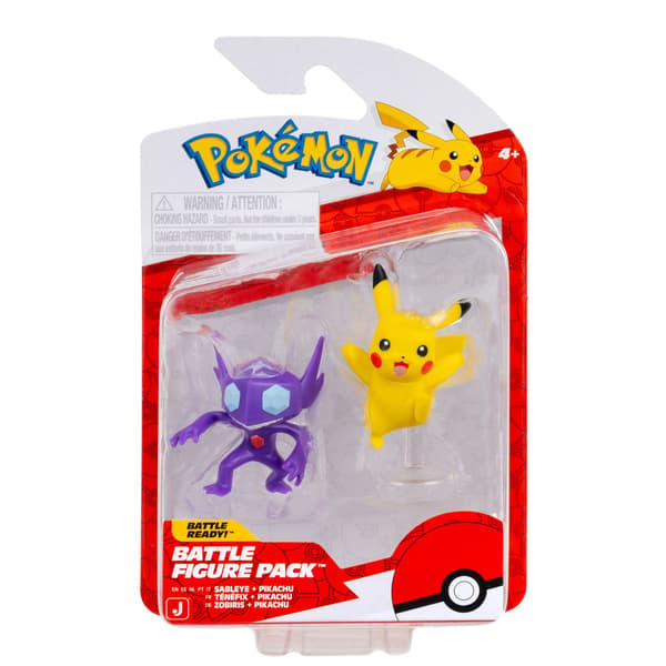Pokemon Battle Figure Sableye + Pikachu