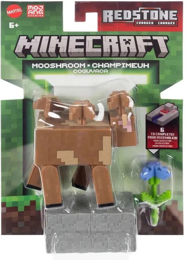 Minecraft Redstone Hahmo Mooshroom