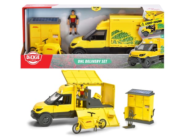 Dickie Toys DHL Delivery Lekset
