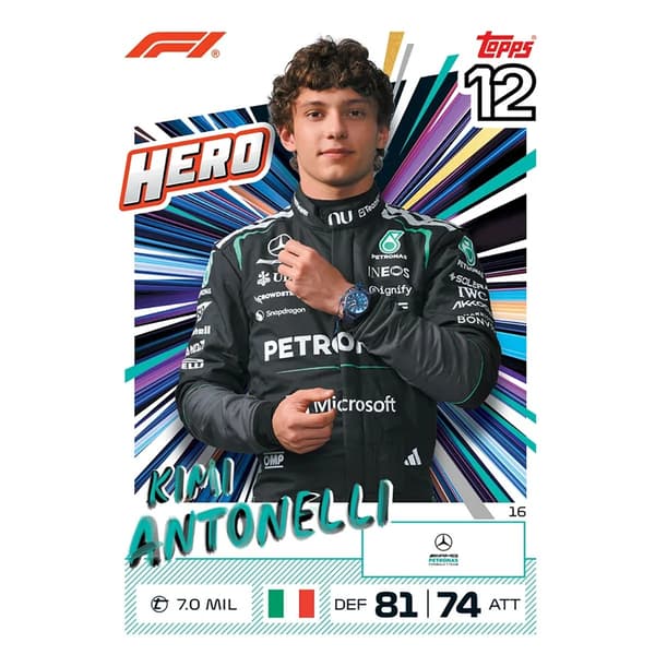 Topps F1 Turbo Attax 2026 Booster