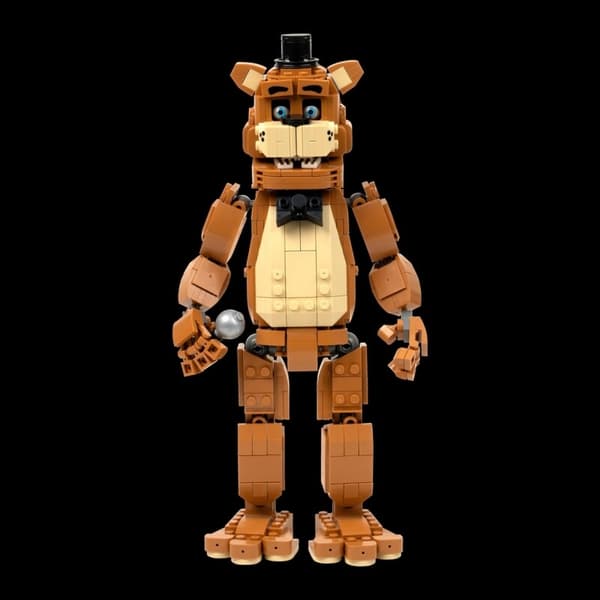 BLDR Five Night at Freddy's Freddy Fazbear Byg figur