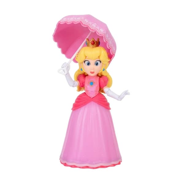 Mario Galaxy Movie Figur med tilbehør Peach