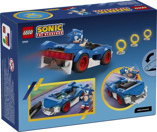 LEGO® Sonic the Hedgehog™ Sonic: Speedster Lightning 77117