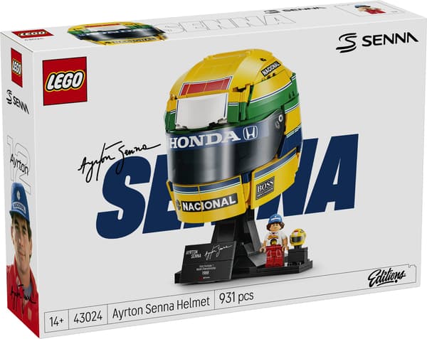 LEGO® Editions Ayrton Senna hjelm 43024
