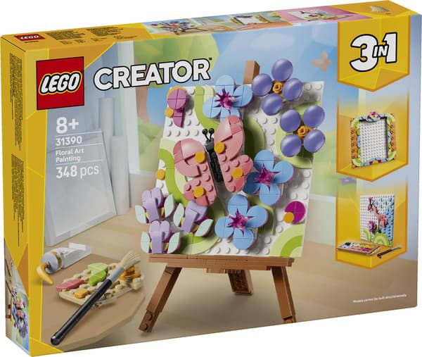 LEGO® Creator 3in1 Kukkataidemaalaus 31390