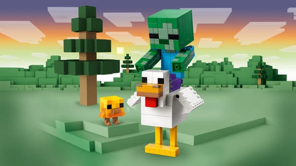 LEGO® Minecraft Hönsryttare 21582