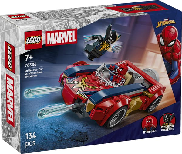 LEGO® Marvel Spider-Mans bil mod venomificeret Wolverine 76336