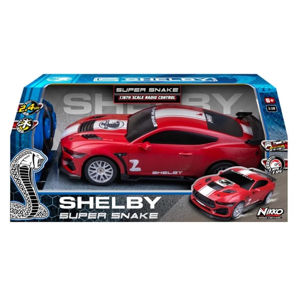 Nikko Shelby Super Snake Radiostyrd 1:16