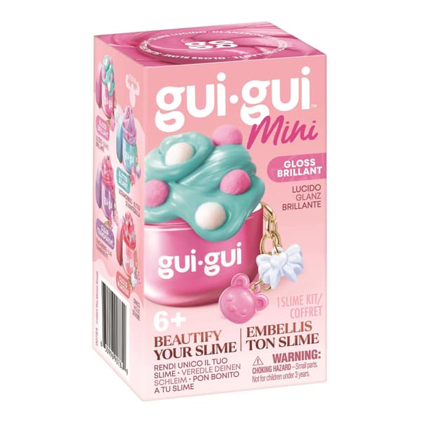 Gui Gui Mini Slime med nyckelring Gloss