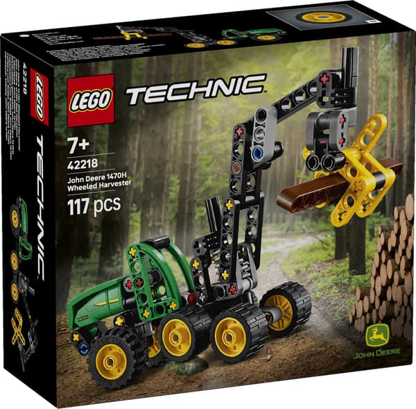 LEGO® Technic John Deere 1470H skogsmaskin 42218