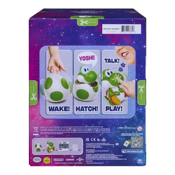 Super Mario Hatchin Yoshi Interaktiivinen hahmo