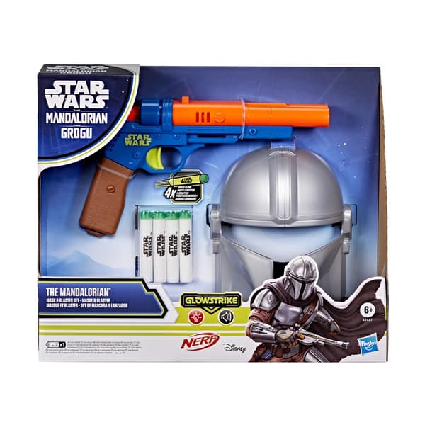 Star Wars Mandalorian Mask and Blaster Set