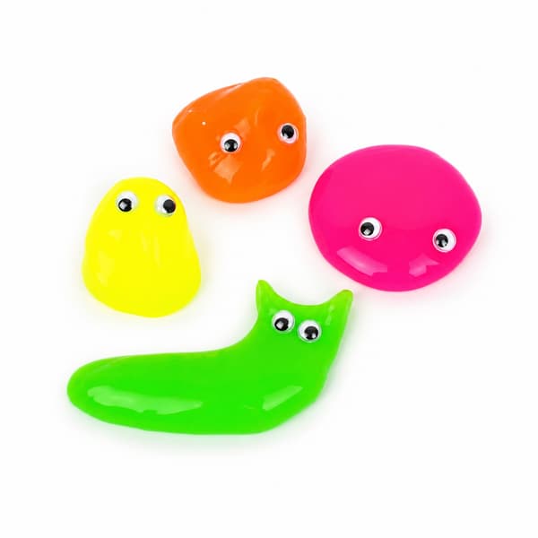 Hoppende ler Neon Gul