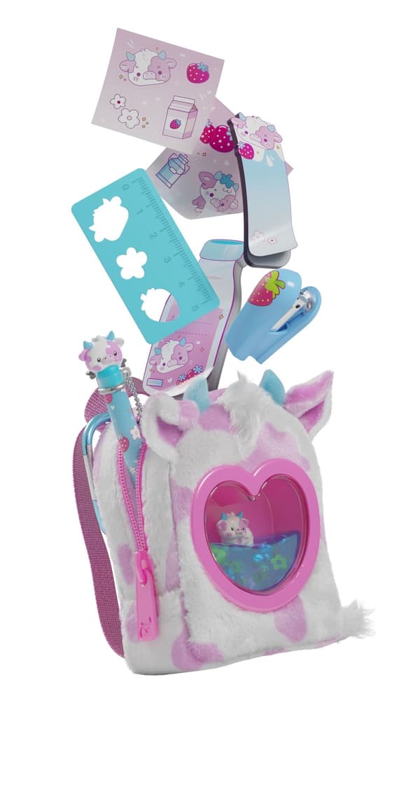 Real Littles Backpacks Liquid Charms Moo-Tastic