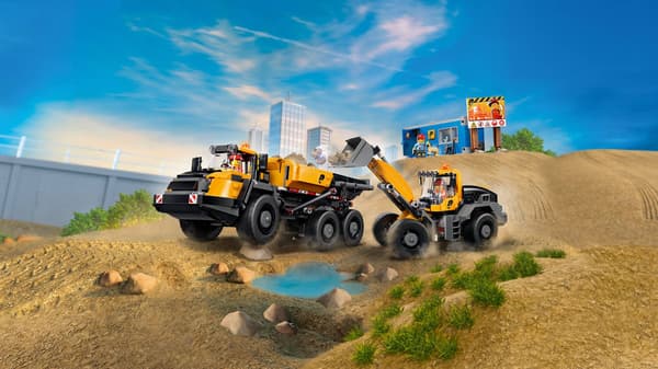 LEGO® City Dumper og frontlæsser 60494