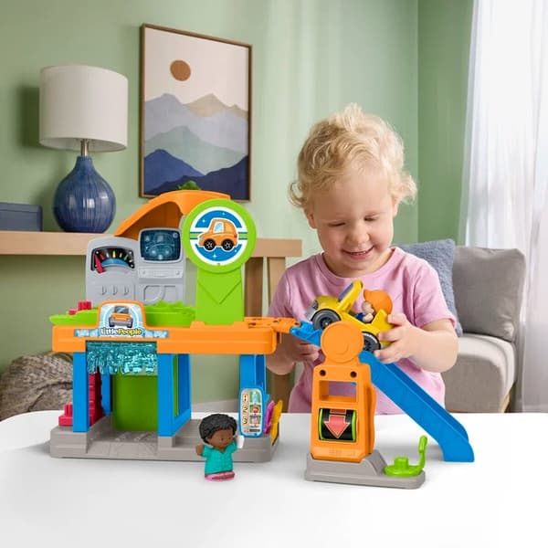 Fisher-Price Little People Bensinstation