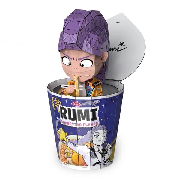 K-Pop Demon Hunters 4D Build Ramen Cup Rumi