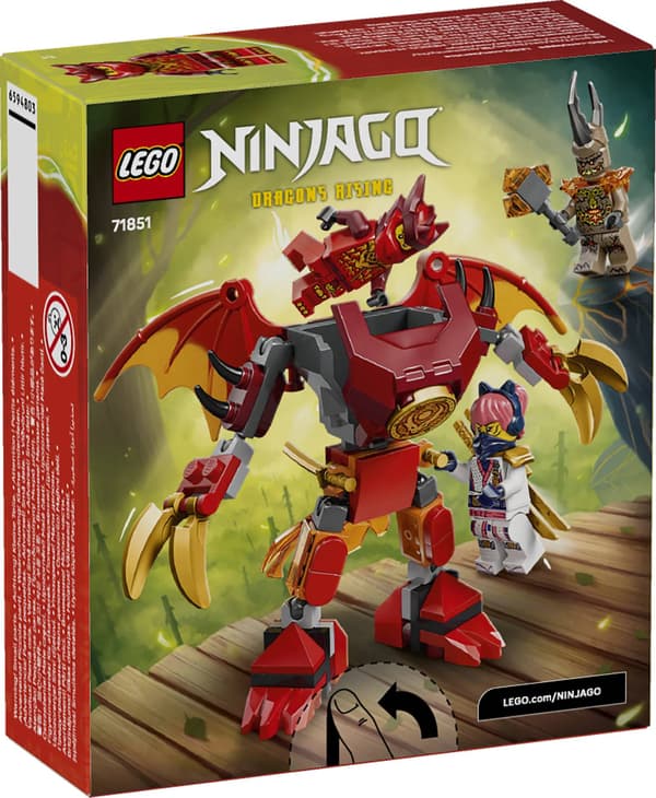 LEGO® Ninjago Kais drakrobot – stridspaket 71851