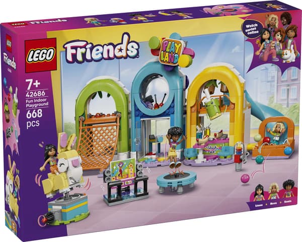 LEGO® Friends Rolig inomhuslekplats 42686