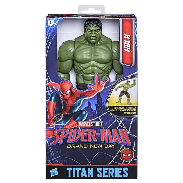 Spiderman Hulken Titan Series Figur