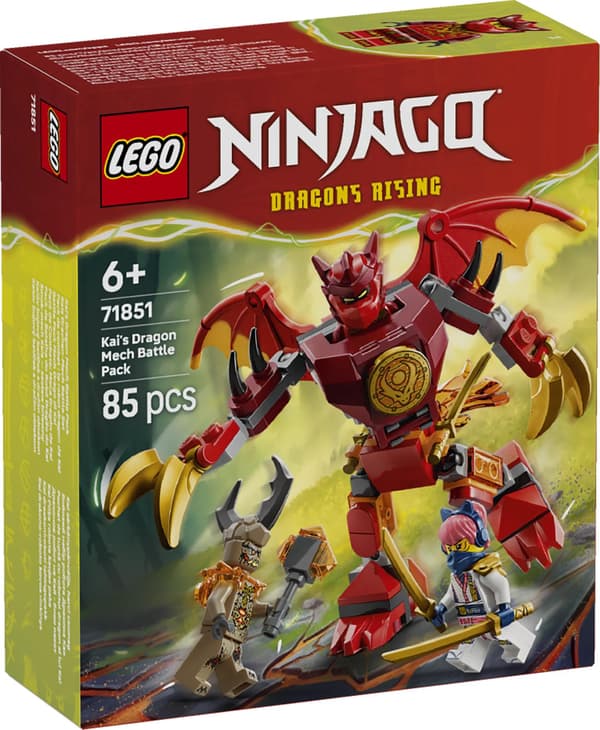 LEGO® Ninjago Kais drakrobot – stridspaket 71851