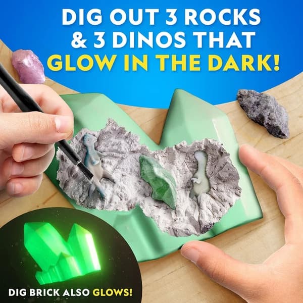 National Geographic Glow-In-The-Dark Dig Kit