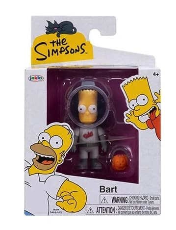 The Simpsons Hahmo 6cm Bart (Space Suit)