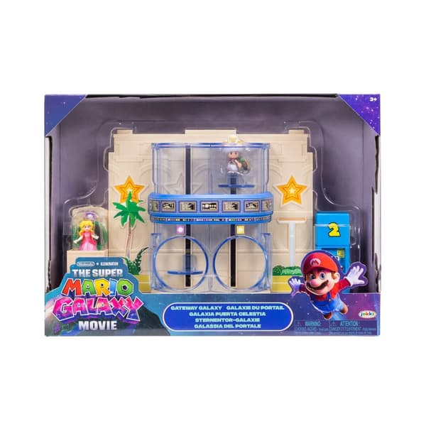 Mario Galaxy Movie Diorama Lekset
