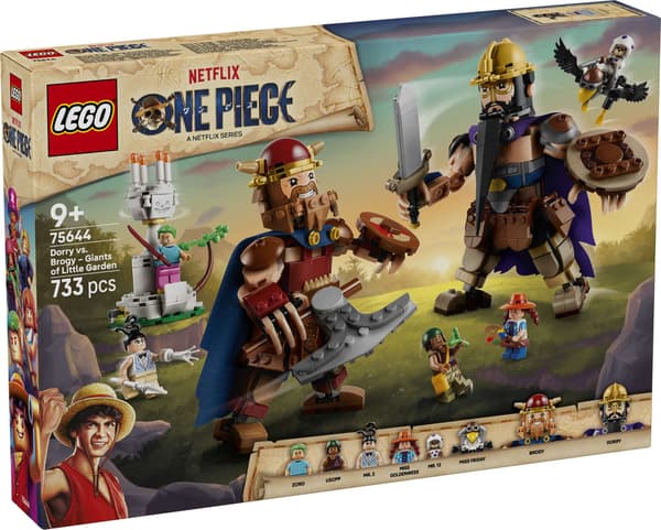 LEGO® One Piece Dorry mod Brogy – kæmperne i Little Garden 75644