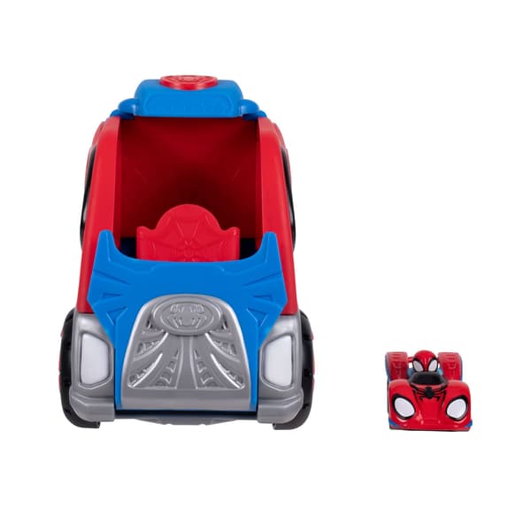 Spidey Amazing Friends Transforming Hauler Raceway