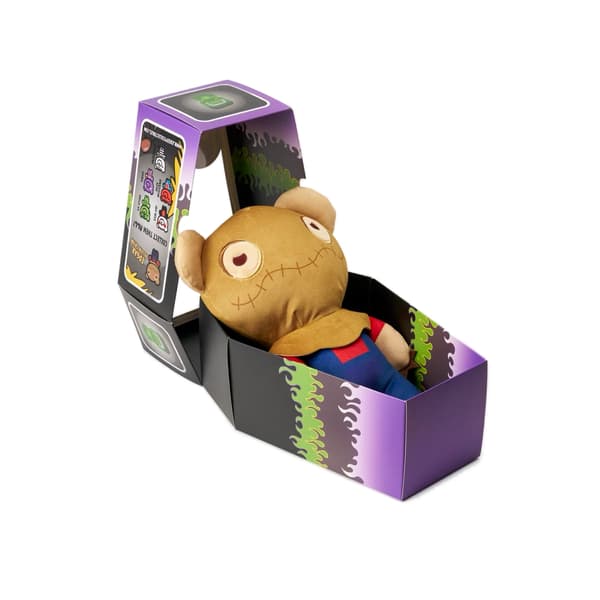 Deddy Bears Coffin S5 30cm Edgar Allen Crow