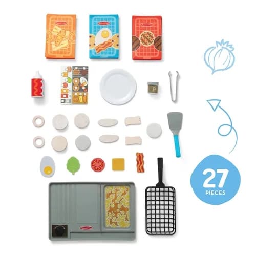 Melissa & Doug Flip & Fry Grill Lekset