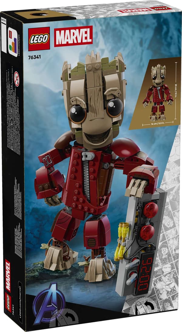 LEGO® Marvel Groot i Ravager-kläder 76341