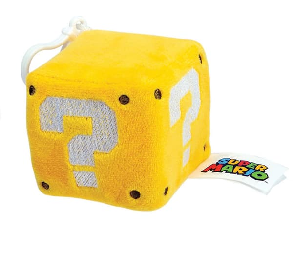Super Mario Mjukdjur med clip Question Block