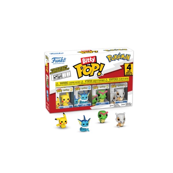 Funko Bitty POP! Pokemon 4 kpl Pikachu