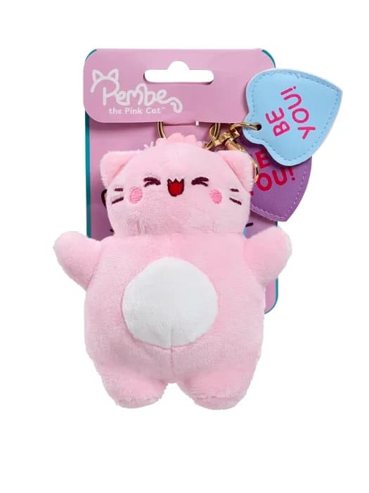 Pembe Nyckelring Plush 12cm Hey You! Be You!