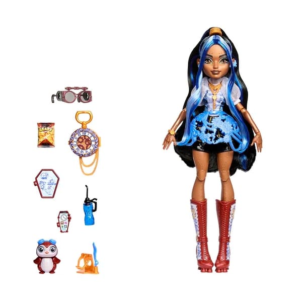 Monster High Dukke Robecca Steam med tilbehør